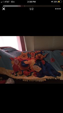 Used Winnie the boo baby blanket