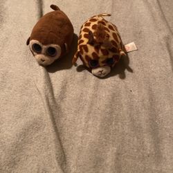 Beanie Boo Monkey And Giraffe 
