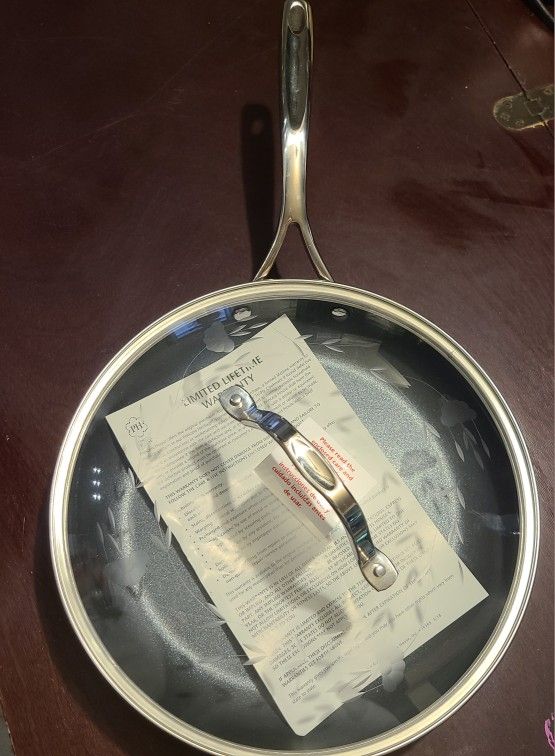 10ʺ Non Stick Stainless Steel Skillet