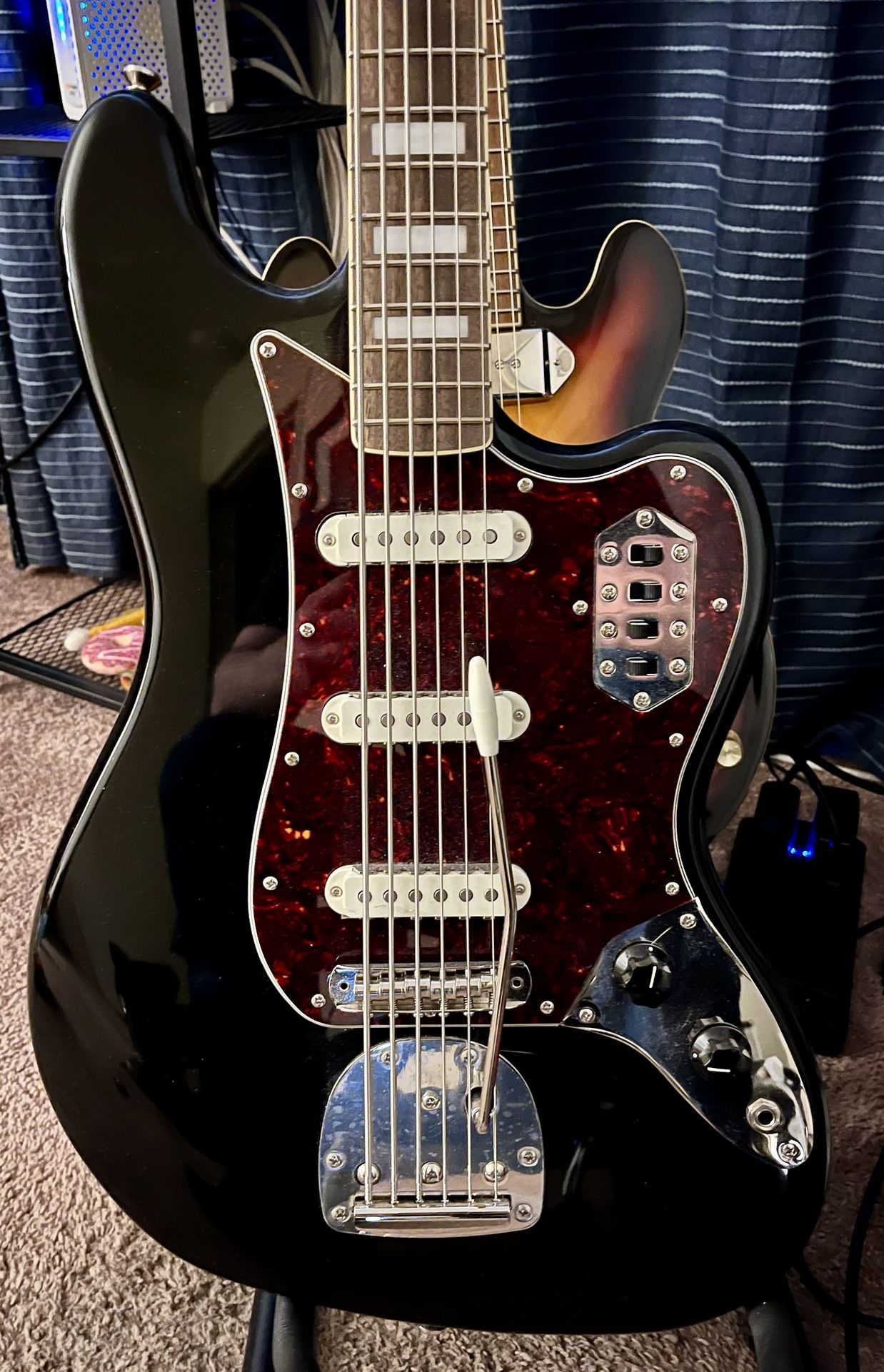 Squier By Fender Bass VI Guitar 