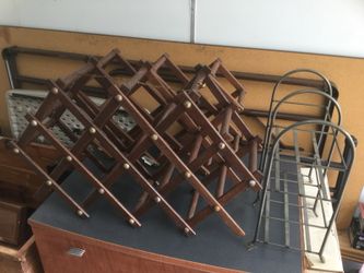 Folding Wine racks