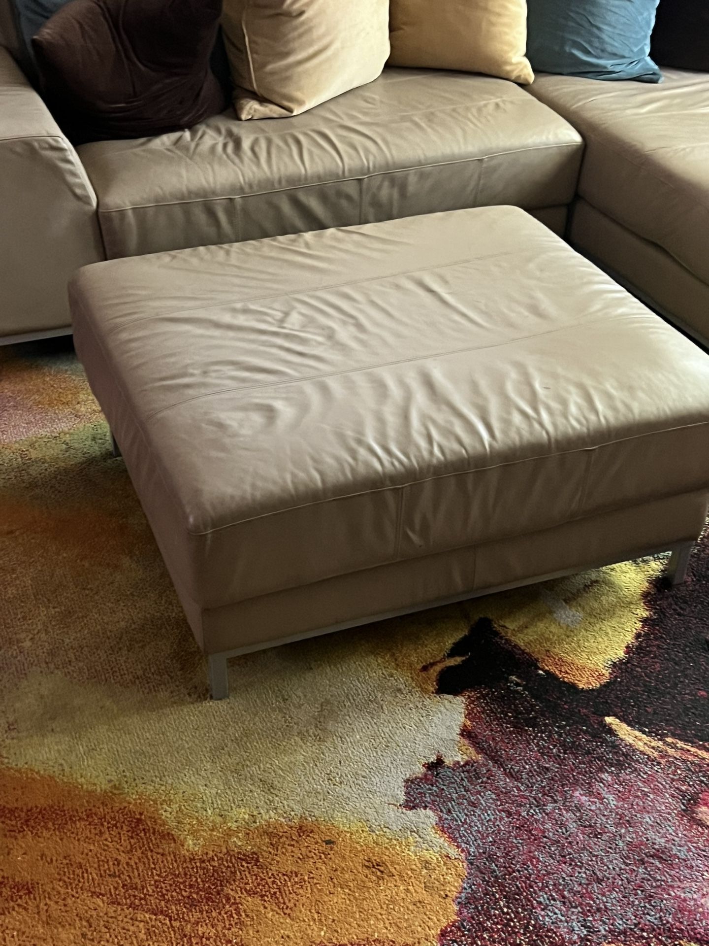 Ottoman Soft Leather.