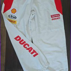 Ducati Supreme Pants White L