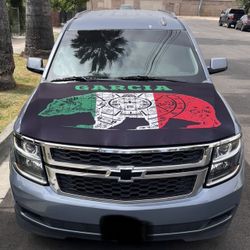 Used Mexico Aztec Bear Garcia Hood Cover 