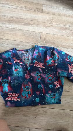 Disney scrub top