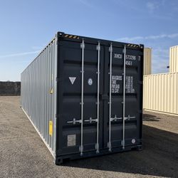 40 FOOT NEW 1-TRIP HC CONTAINER STD SHED,STORAGE,SHIPPING,CONEX 