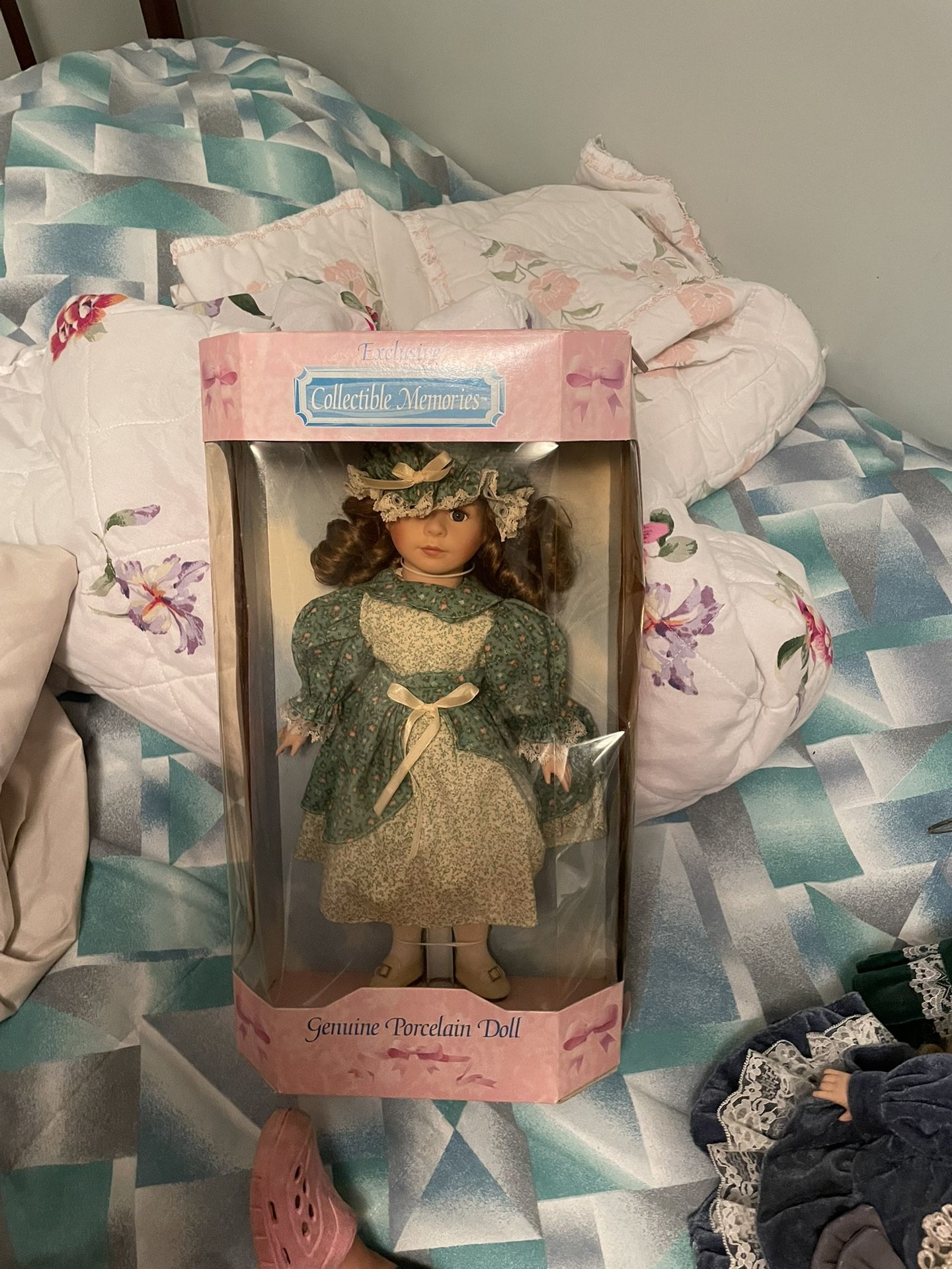 Collectible, Glass Doll