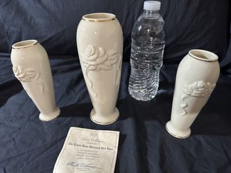 Lenox bud Vases