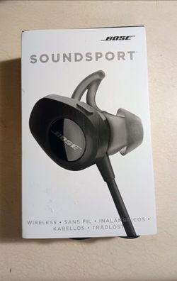 Bose SoundSport Wireless Sweatproof Earbuds in Black