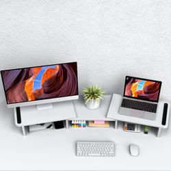 Dual Monitor Stand Riser 