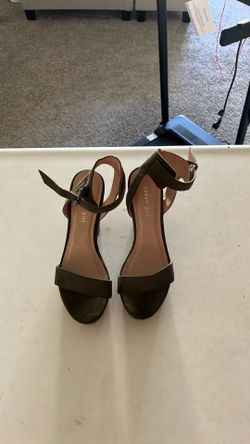 Green Olive Heels