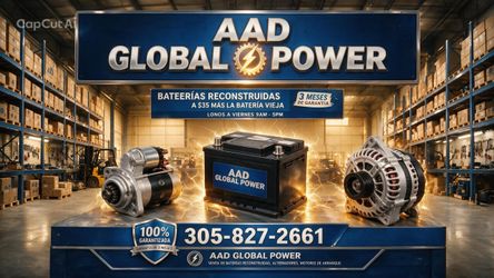 New car battery from $78 + core 1 year warranty