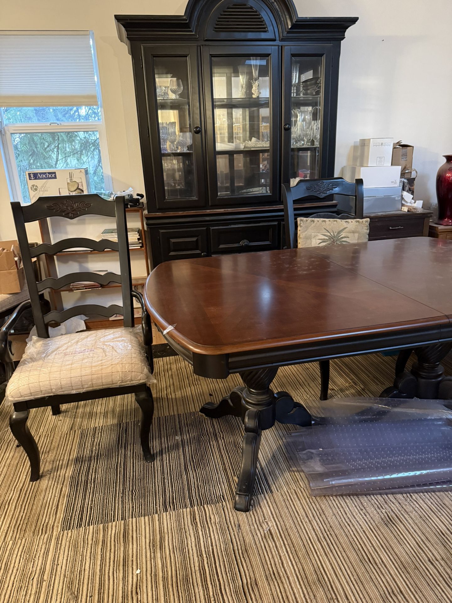 Dining Table And Chairs Plus Buffet