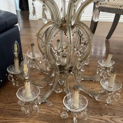 Acrylic Vintage Chandelier 