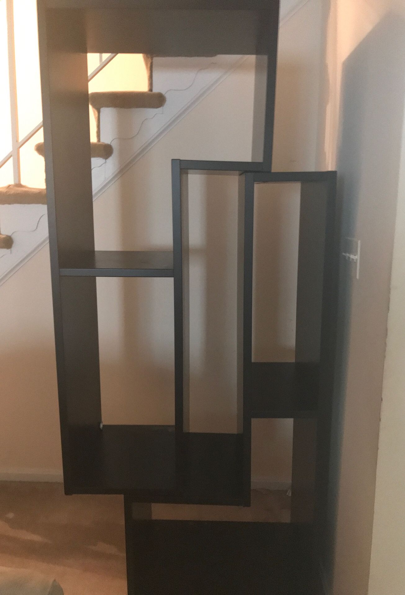 Vertical or horizontal display shelf (decorations not included )