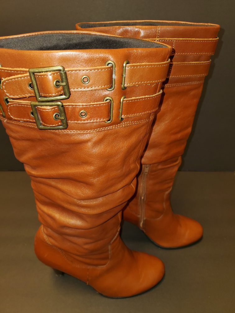 ALDO KNEE HIGH BOOTS SIZE 7 1/2 GOOD CONDITION