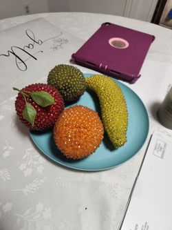 Pinned fruit vintage 1960s