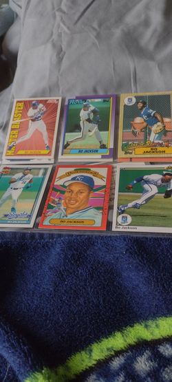 Baseball Bo Jackson 12 card bundle see below