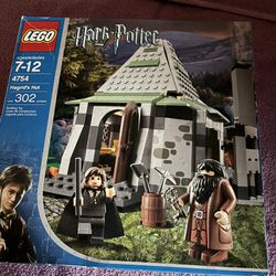 2004 Vintage LEGOS #4754 HARRY POTTER SET Hagrid’s Hut 