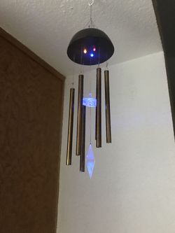 Wind chimes with light up. Perfect Christmas 🎁 very beautiful.
