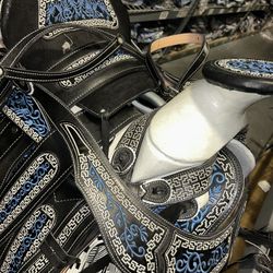 Monturas Charras Para Caballos 100% Piel 