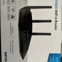 Netgear AX1800 WiFi 6 Router