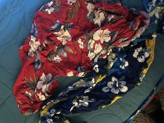 Hawaiian Bundle - 2-piece Skirt And Top And 1 Shirt