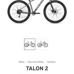 Men's Giant Talon 2 Large Frame 29 inch Mountain Bike