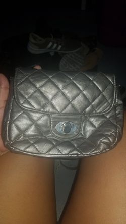 Grey little purse