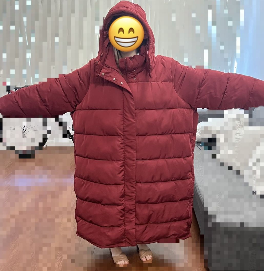 Puffer Jacket w/Hoodie, Size 6X