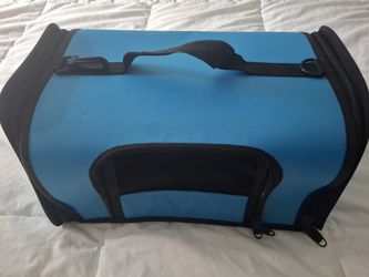Small Blue Pet Carrier