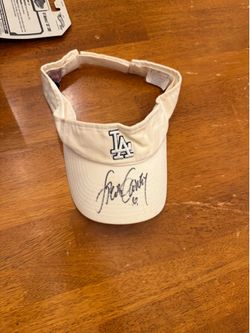 Dodgers autographed Steve Garvey hat