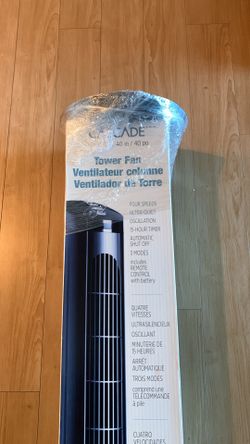 Cascade tower fan