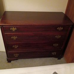 Solid mahogany Chester drawers