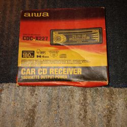 AIWA CDC-X227/CAR CD RECEIVER