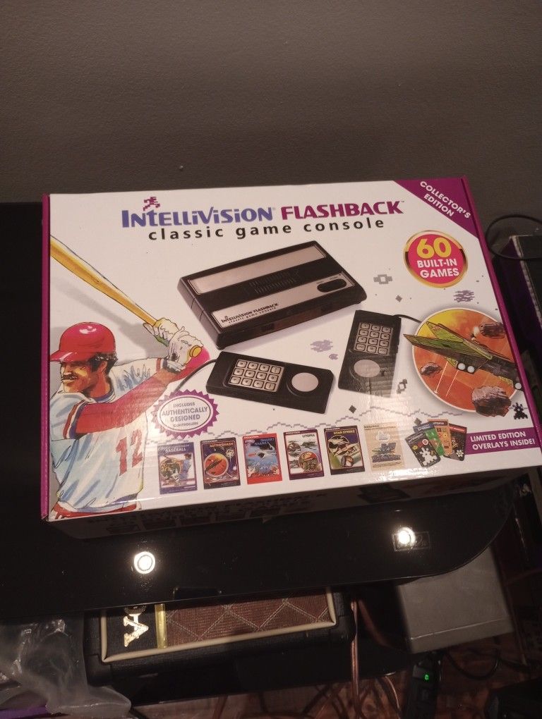 Intellivision Flashback Classic Game Console Collectors Edition 60 Games