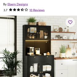 70.9" Kitchen Pantry Cabinet by Ebern Designs