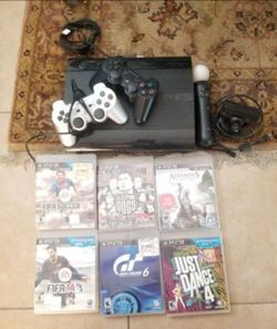 Ps3 With Consoles And Dvd Games