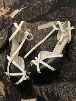 Black And White Heels 