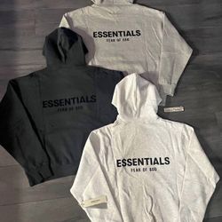 Fear Of God Essential Hoodies 