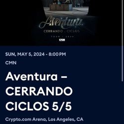 Aventura Tickets