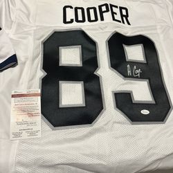 Amari Cooper Autographed Raiders Jersey 