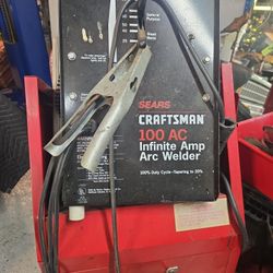 Craftsman 100 AC INFINITE AMP ARC WELDER AND CART