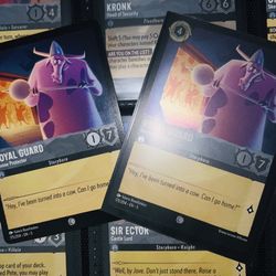 Disney Royal Guard - Bovine Protector - 175/204 - Cold Foil Lorcana Shimmering Skies