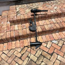 Minn Kota Endura 30lb Throlling Motor WithDual Purpose West Marine Battery In Box