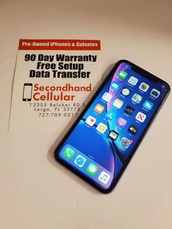 64GB Blue iPhone Xr Factory Unlocked $499.99