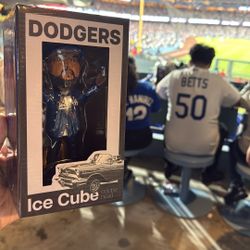 Ice Cube Bobblehead Dodgers