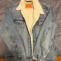 Levi’s Sherpa Trucker Denim Jacket 