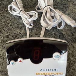 ► Biddeford TC12B0-D Electric Heating Blanket 4-Prong Controller only