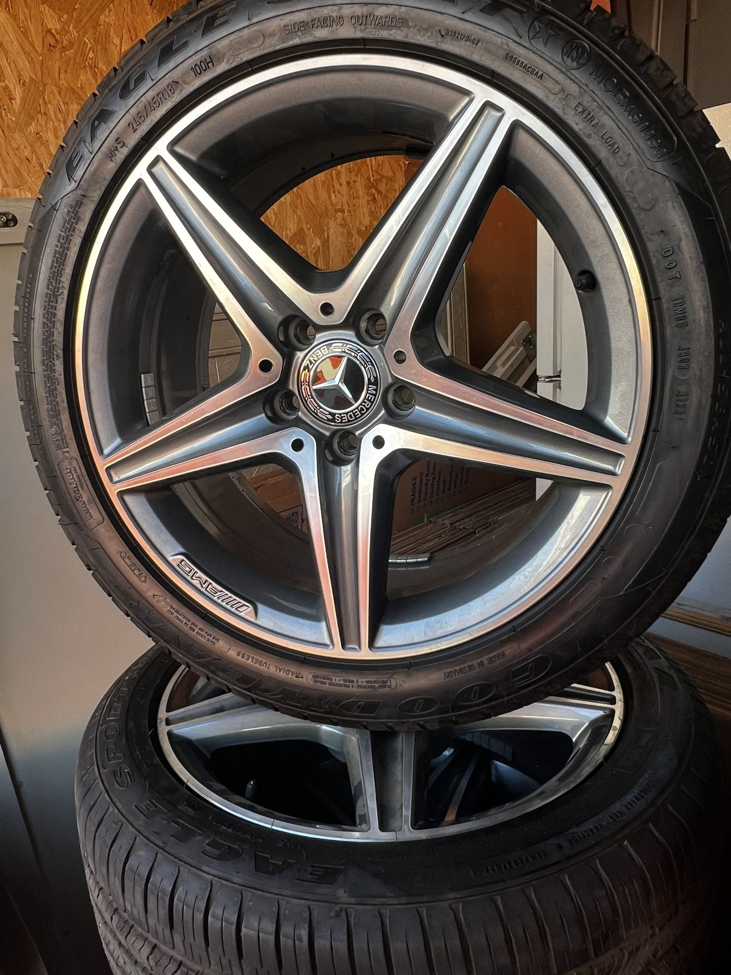 2018 MERCEDES E 300 OEM-AMG- RIMS
